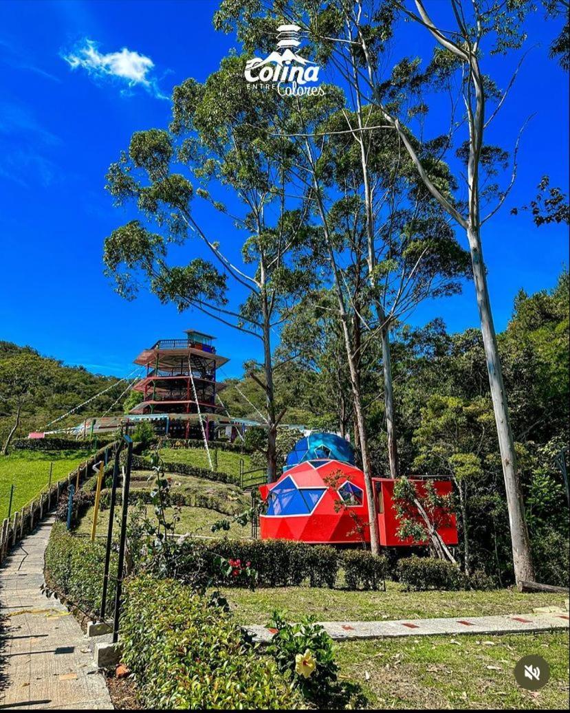 Colina Entre Colores 호텔 푸엔테 나시오날 외부 사진